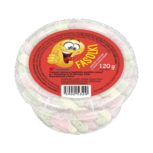 JEDNOŚĆ PASTYLKI PUDR. FASOLKI 120G