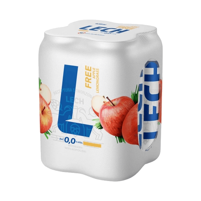 LECH PIWO FREE APPLE LEMON.4X500 DRS