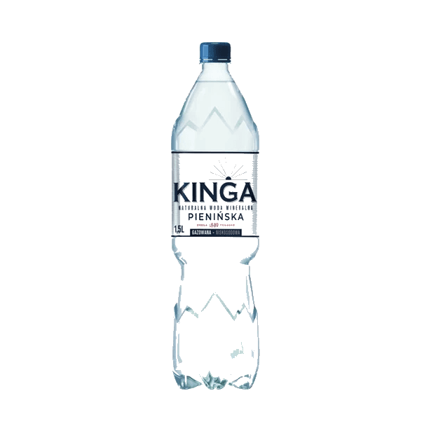 KINGA PIENIŃSKA WODA GAZOWA 1,5L DRS