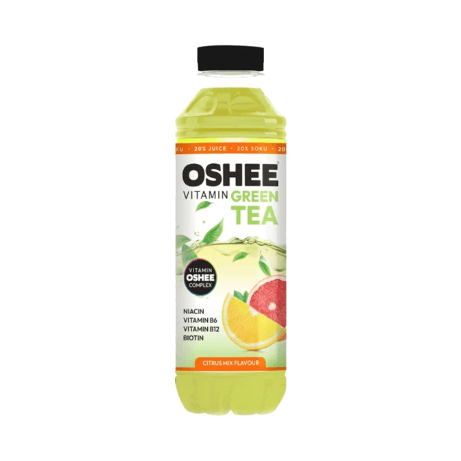 OSHEE GREEN TEA CITRUS MIX 555ML DRS