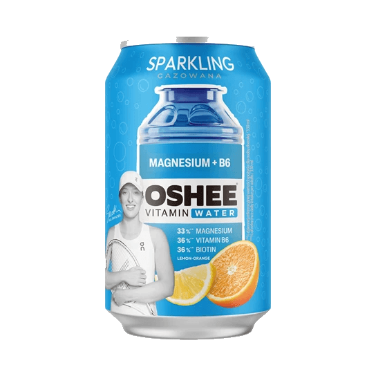 OSHEE WATER SPARKLING MG+B6 330M DRS