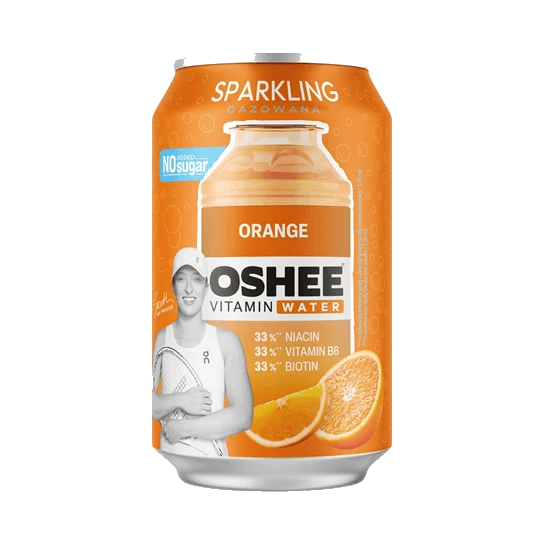 OSHEE WATER SPARKLING ORANGE 330ML D