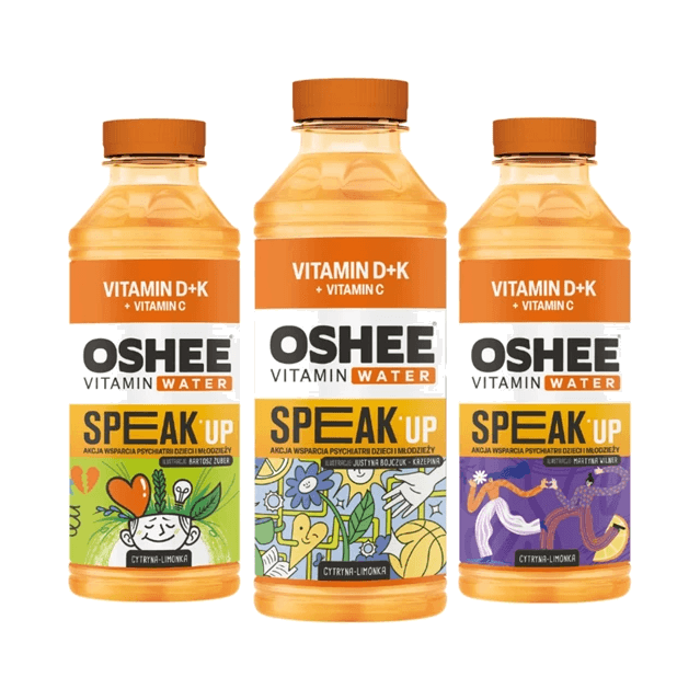 OSHEE WATER D + K 555ML DRS