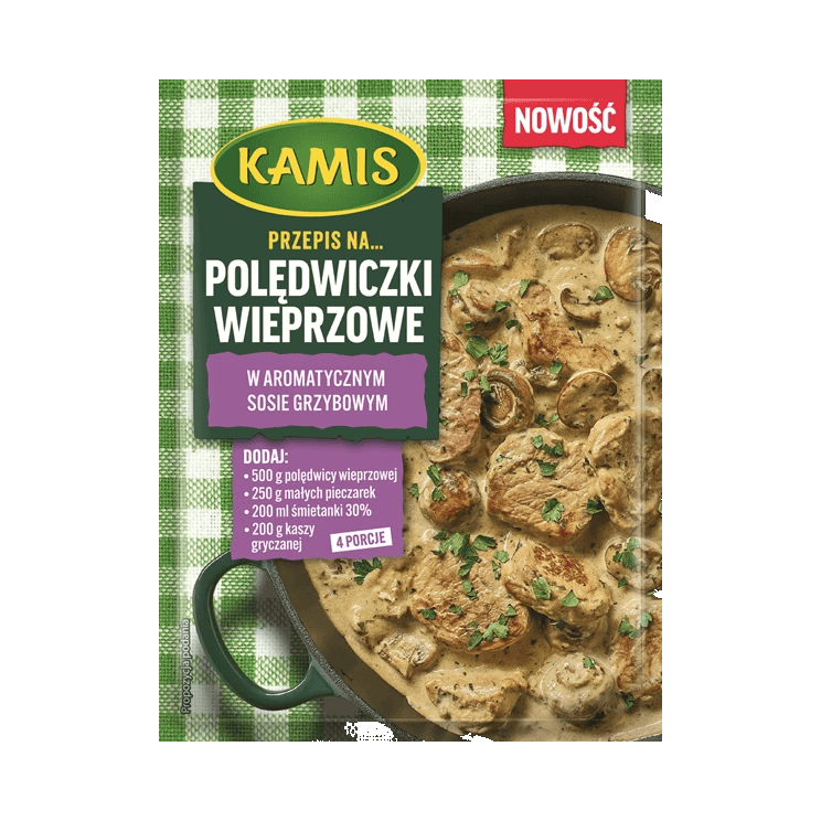 KAMIS PRZEPIS NA POLEDW.S/GRZYB 30G