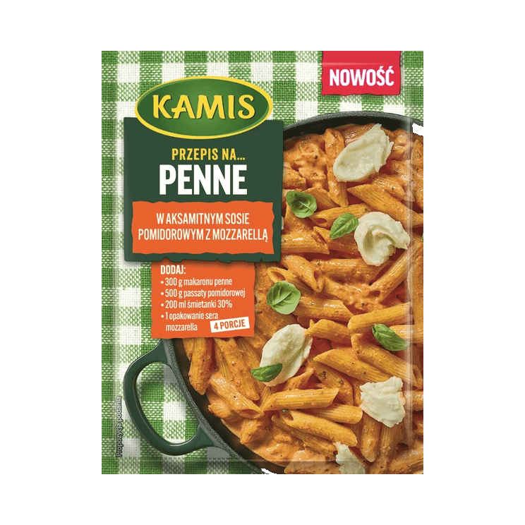 KAMIS PRZEPIS NA PENNE S/ POMID 35G