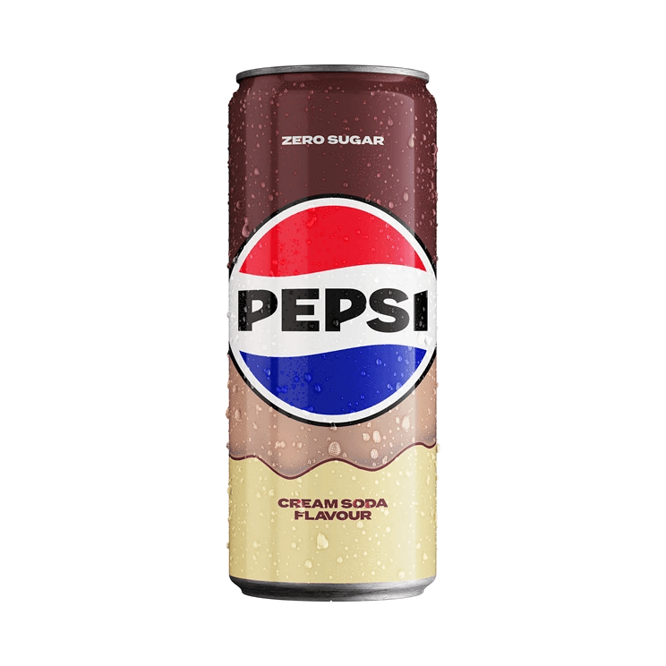 PEPSI.CREAM SODA FLAV.PUSZ.330ML DRS