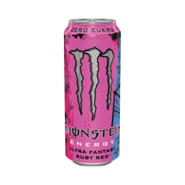 MONSTER ENERGY ULTRA RUBY 500ML DRS