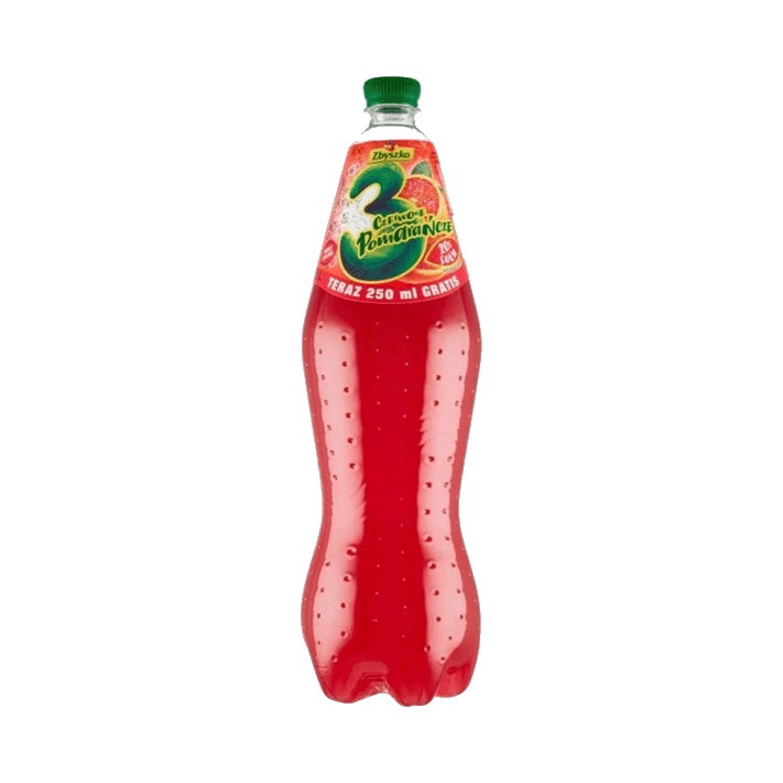 ZBYSZKO NAPÓJ 3 CZER.POMAR.1,75L DRS