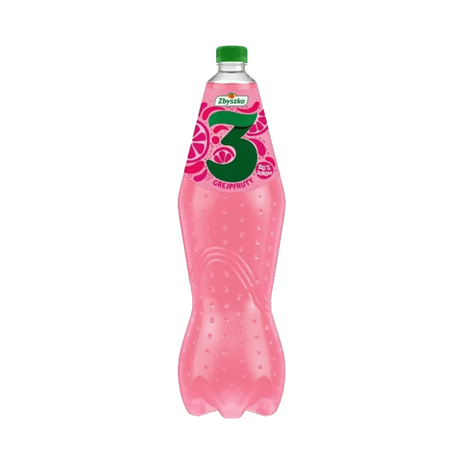 ZBYSZKO NAPÓJ 3 GREJPFRUTY 1,75L DRS
