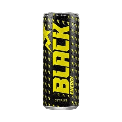 BLACK ENERGY DRINK CITRUS 250ML DRS