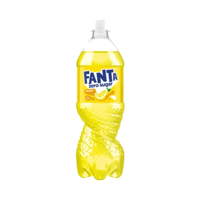 FANTA LEMON ZERO 850ML DRS