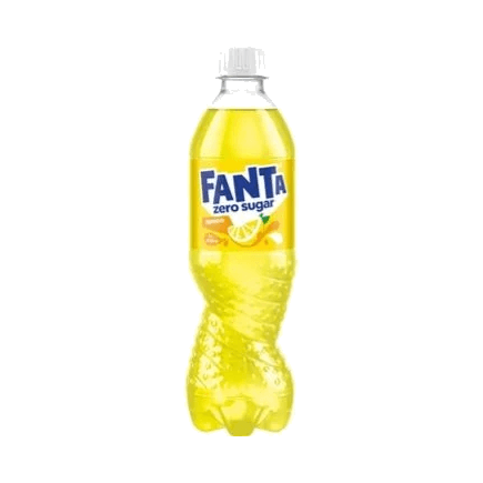 FANTA LEMON ZERO 500ML DRS