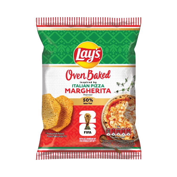 LAYS 8304 OVEN BAKED PIZZA MARG.110G
