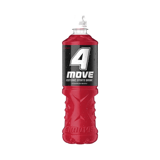 4 MOVE ISOT.WILD CHERR PET 750ML DRS