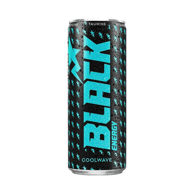 BLACK ENERGY DRINK COOLWEVE 250ML DR