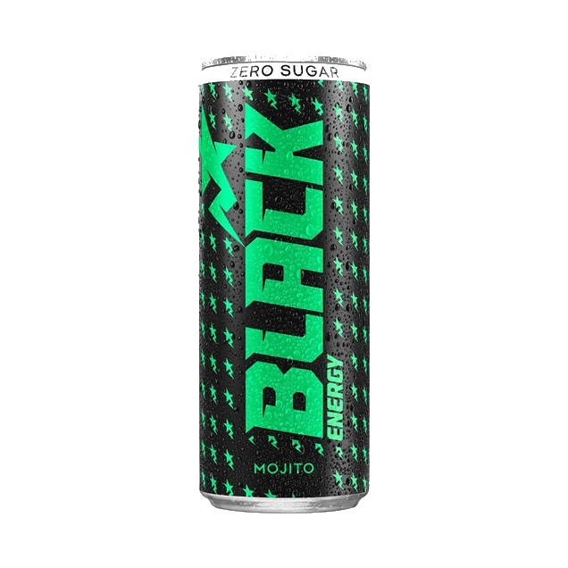 BLACK ENERGY DRINK MOJ.Z/C 250ML DRS