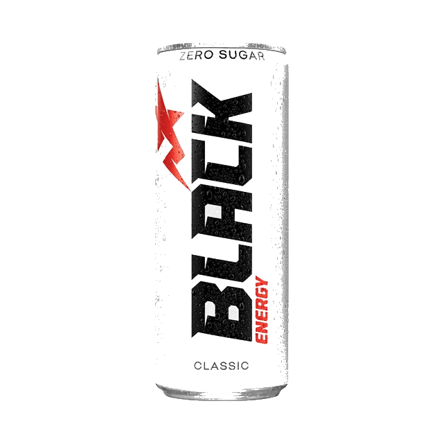BLACK ENERGY DRINK ZERO 250ML DRS