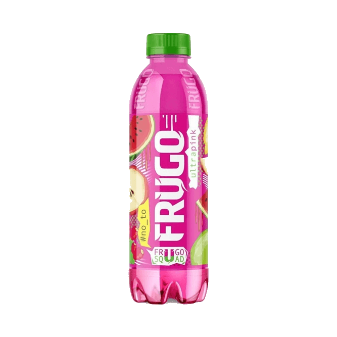 FRUGO,ULTRA PINK 500ML DRS