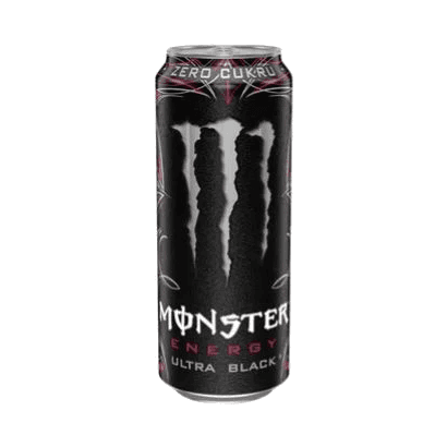 MONSTER ENERGY ULTRA BLACK 500ML DRS