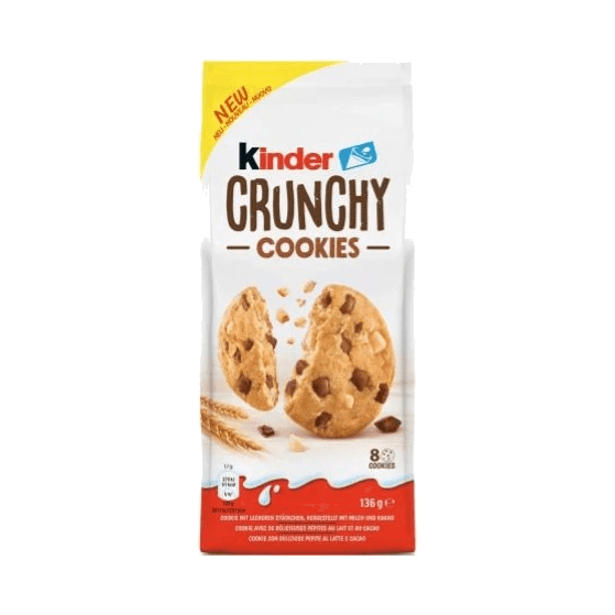 KINDER CRUNCHY CIASTKA 136G
