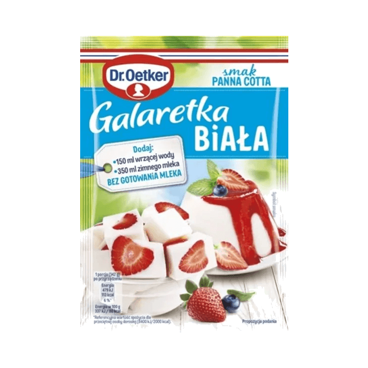 DR OETKER GALARETKA BIAŁA COTTA 70G