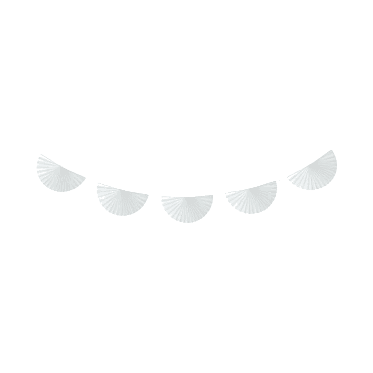 GIRLANDA PAPIEROWA W&C WACHLARZE, BI
