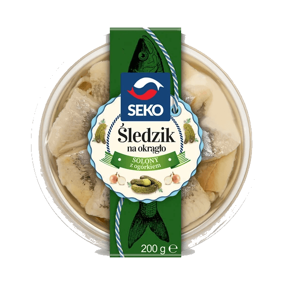SEKO ŚLEDZIK NA OKR.Z OGÓRKIEM 200