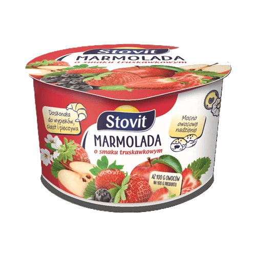 STOVIT MARMOLADA TRUSKAWKOWA 240G