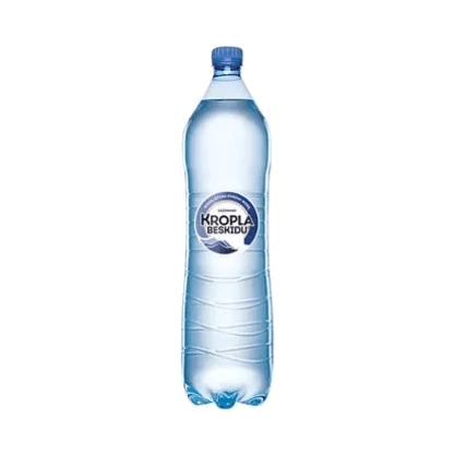 KROPLA BESKIDU WODA GAZOW.1,5L DRS