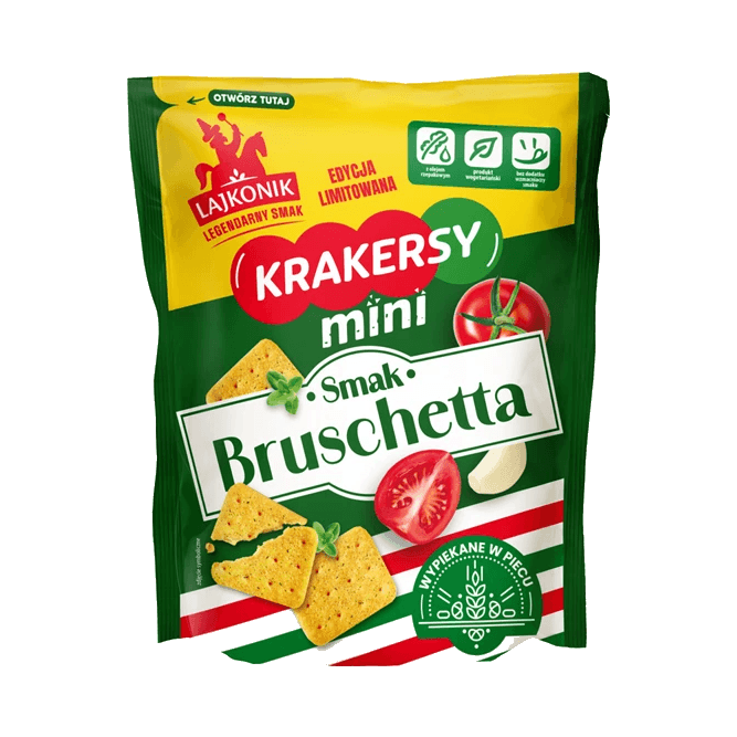 LAJKONIK MINI KRAKERSY BRUSCHET 100G