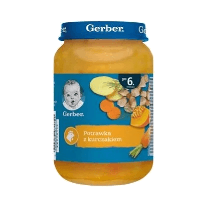 GERBER DANIE POTRAWKA Z KURCZAK.190G
