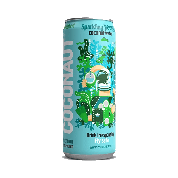 COCONAUT WODA KOKOSOWA GAZOWANA320ML