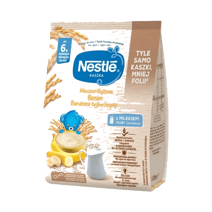 NESTLE KASZKA ML-RYŻ BANAN 230G (009