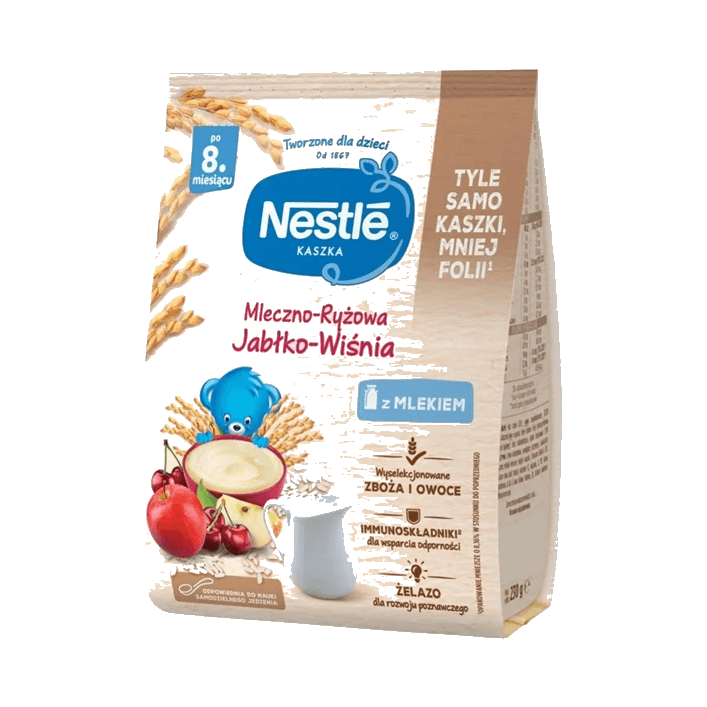 NESTLE KASZKA ML-RYŻ JAB-WIŚNIA 230G
