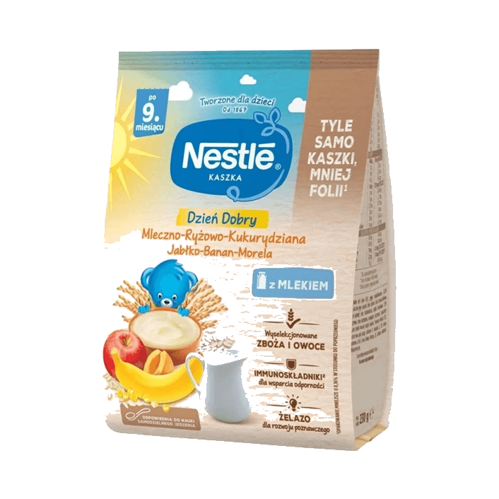 NESTLE KASZKA ML-RYŻ-KUK.JAB-BAN-MOR