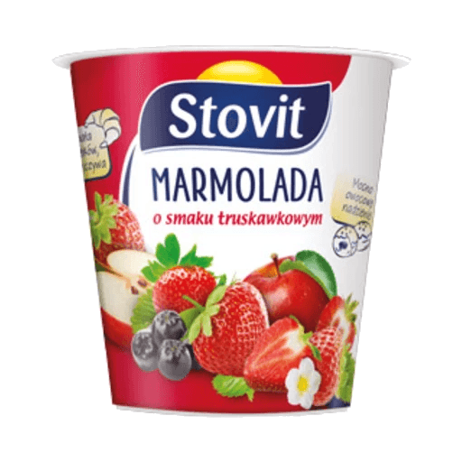 STOVIT MARMOLADA.TRUSKAWKA 600G