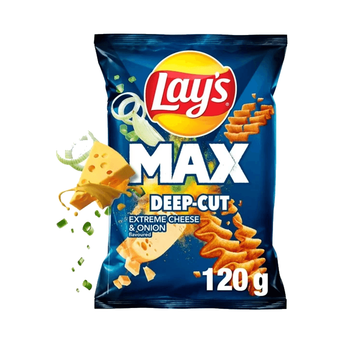 LAYS 8360 MAX SER ZIEL.CEBULKA 120G