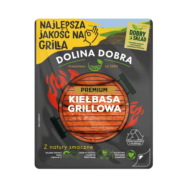 DOLINA DOBRA KIEŁBASA GRILL PREM 375