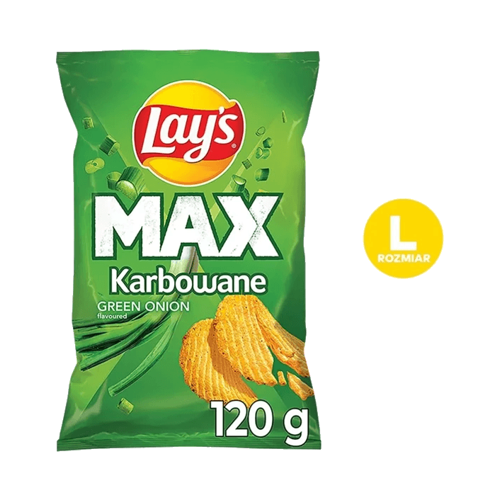 LAYS 8369 RIDGED ZIELONA CEBULKA 120