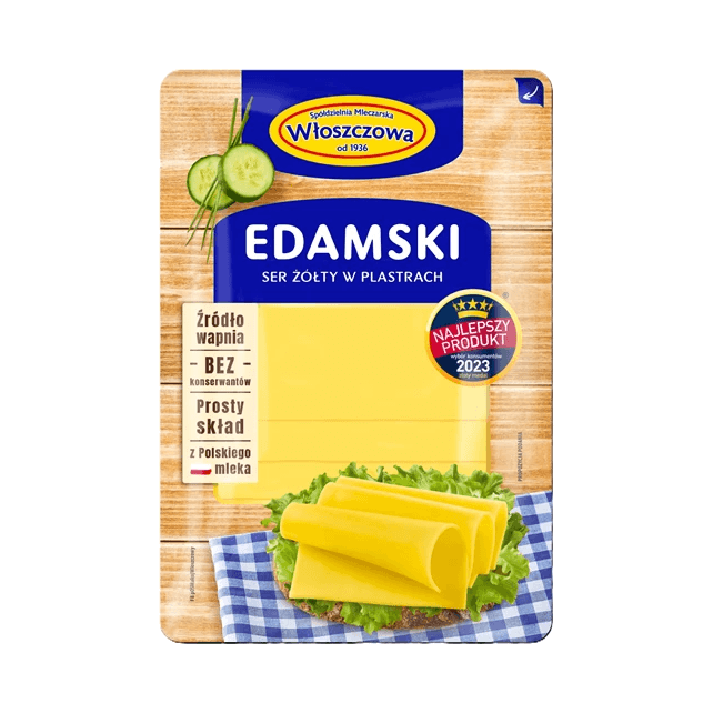WŁOSZCZOWA PLASTRY 150G EDAMSKI