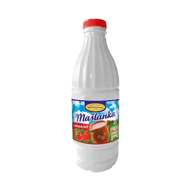 WŁOSZCZOWA MAŚLANKA TRUSKAWKOWA 1L