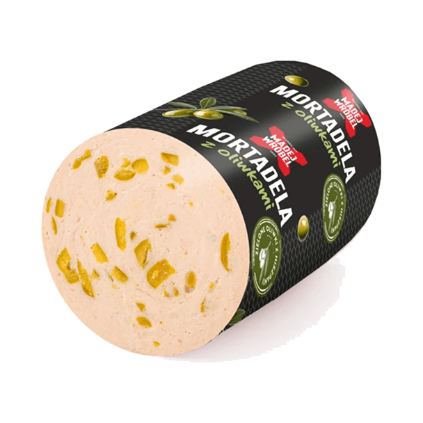 MADEJ WRÓBEL MORTADELA Z OLIWKAMI HI
