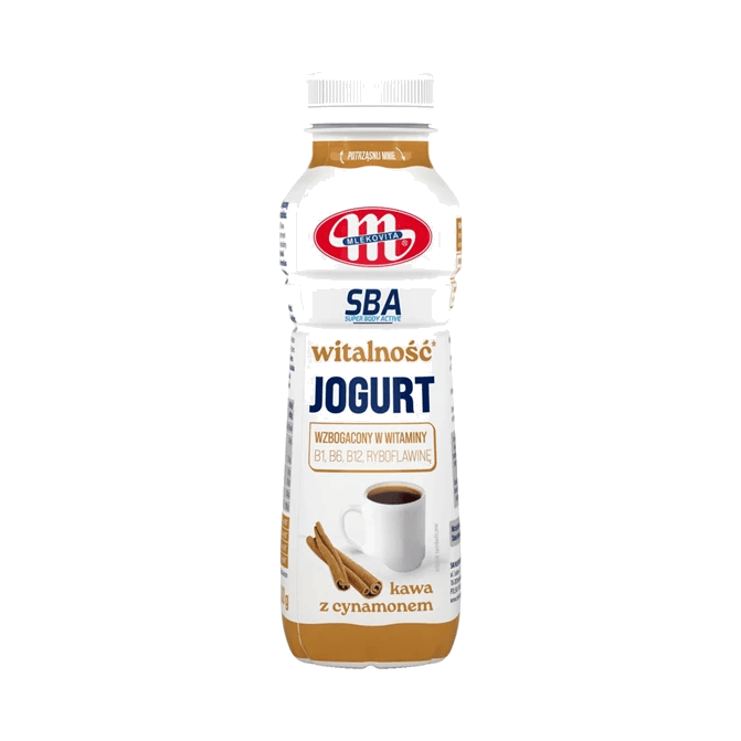 MLEKOVITA JOGURT KAWA Z CYNAMON.SBA