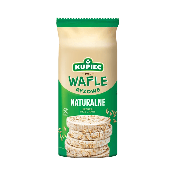 KUPIEC WAFLE RYŻOWE NATURALNE 120G