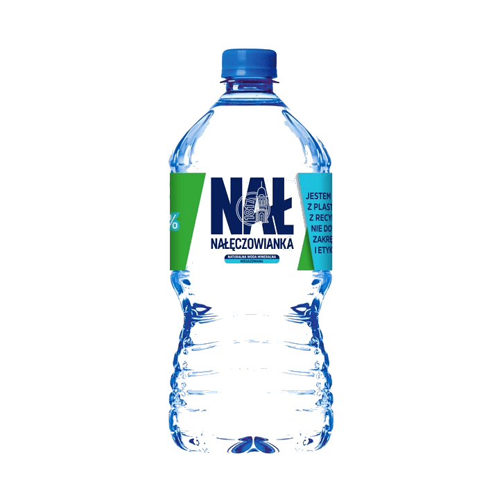 NAŁĘCZOWIANKA WODA NIEGAZ PET 1L DRS