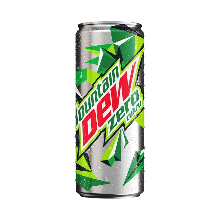 MOUNTAIN DEW PUSZKA ZREO 330ML DRS
