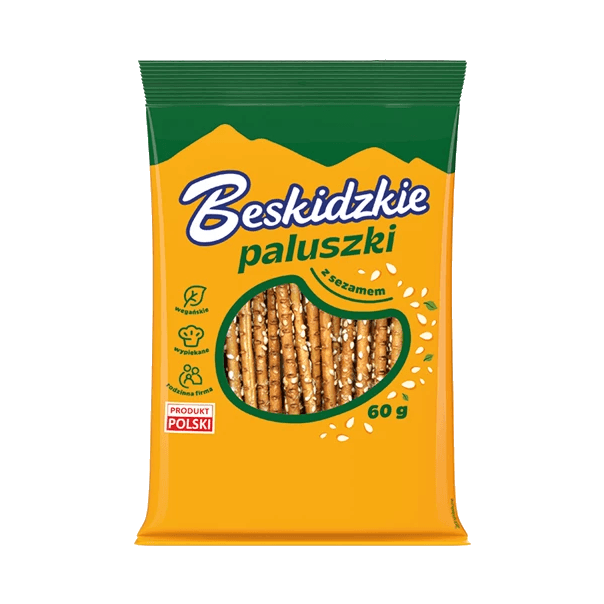 AKSAM BESK.PALUSZKI Z SEZAMEM 60G/24