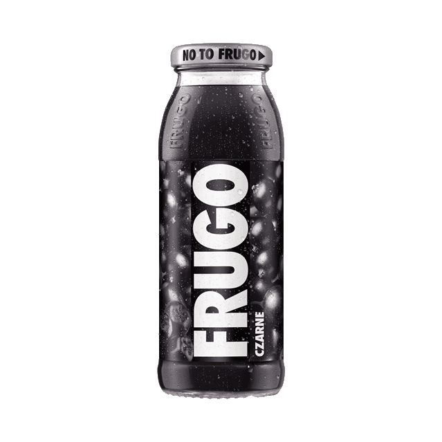 FRUGO CZARNE SZKŁO 300ML