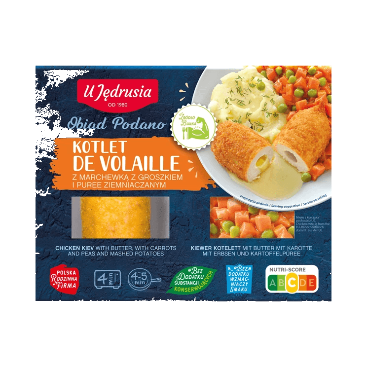 U JĘDRUSIA KOTLET DE VOLAILLE/PUREE