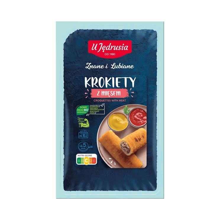 U JĘDRUSIA KROKIETY Z MIĘSEM 400G